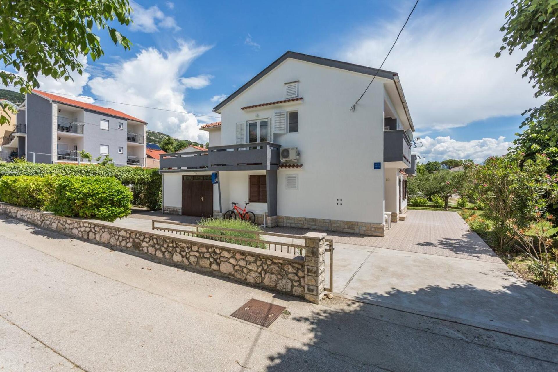 Apartments Bernardeta 2 Baška Exteriör bild